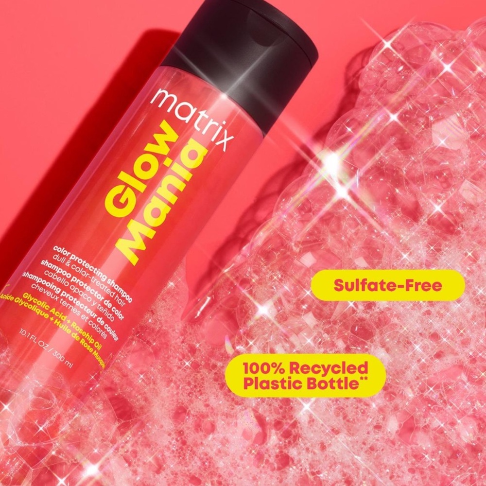 New and full-size! Glow Mania system by Matrix 🤩 shampoo, conditioner and mask - Picture 12 of 16